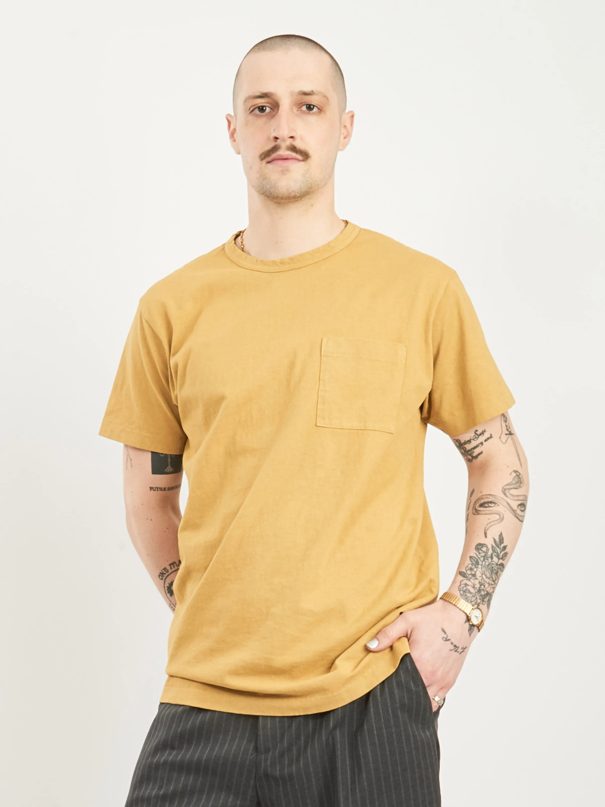 Alvord Khaki Heavy Duty Pocket Tee
