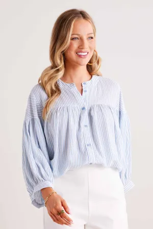 Avalynn Top- Blue