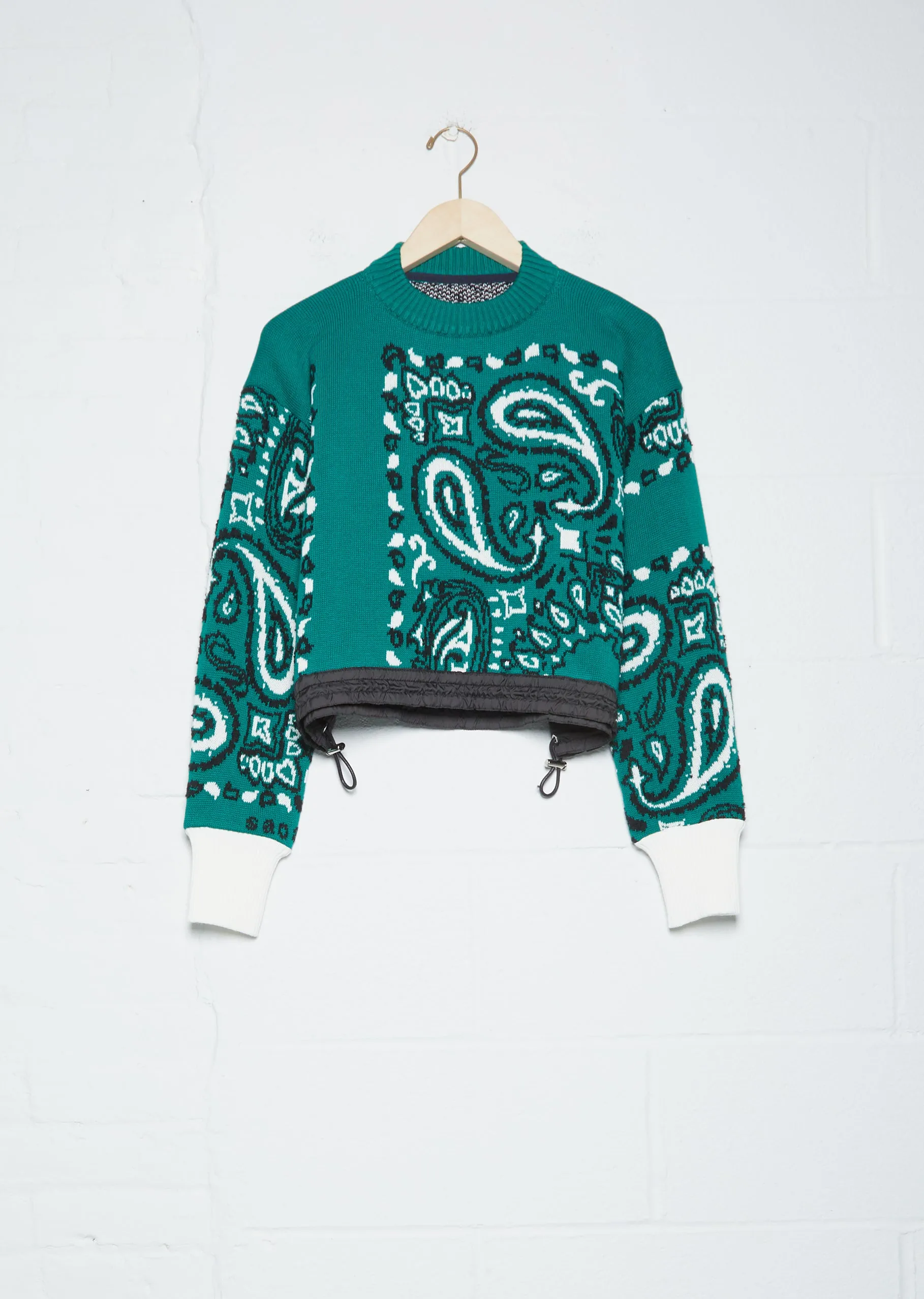 Bandana Knit Pullover