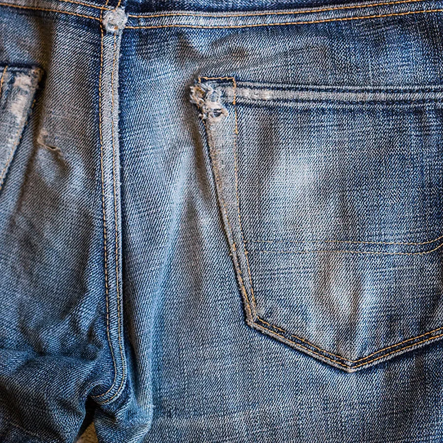 BDD-711 heavy slub 16 oz. RHT