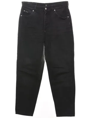 Black Tapered Lee Jeans - W31 L28