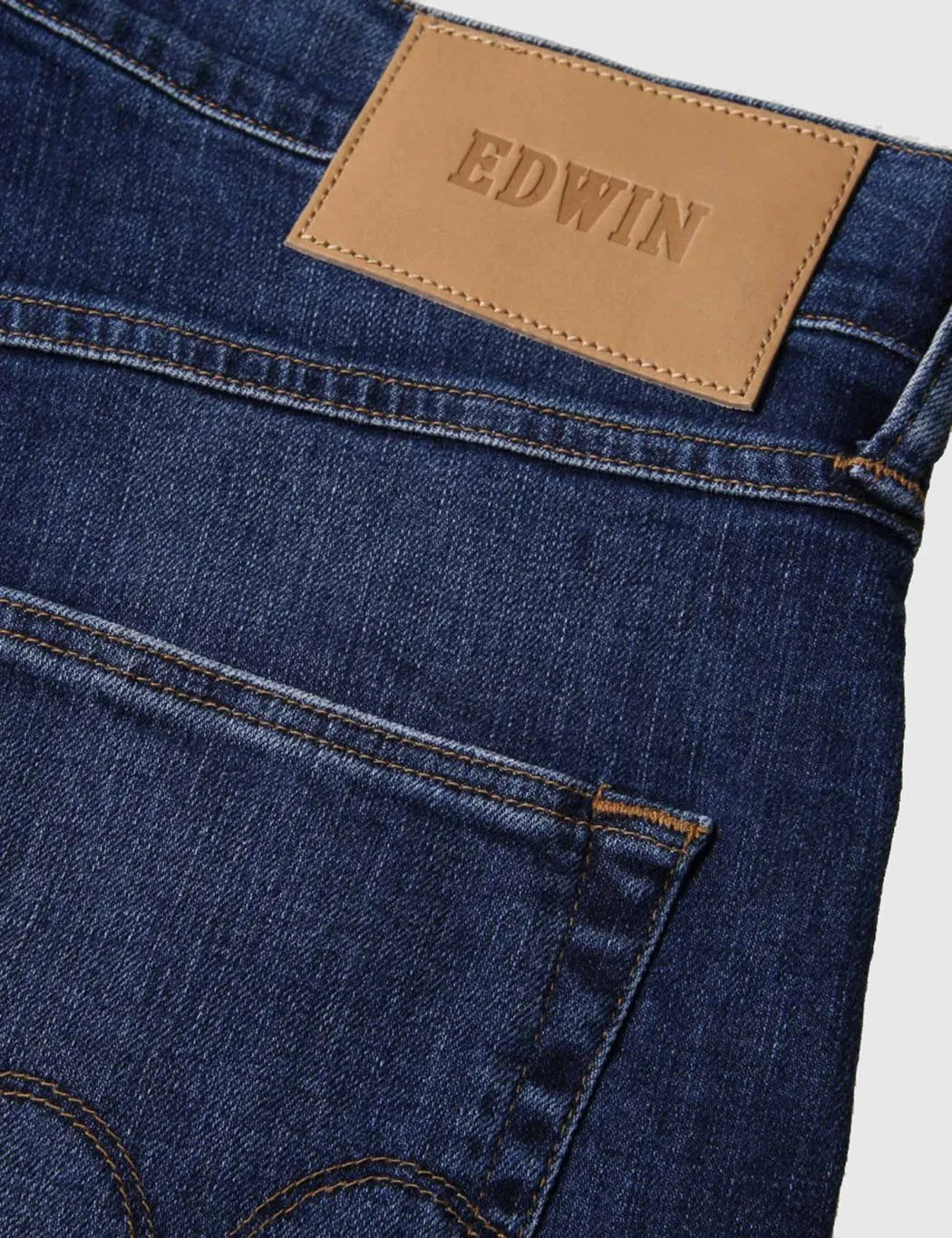Edwin ED-55 Night Blue Jeans 11oz (Regular Tapered) - Mid Trip Used