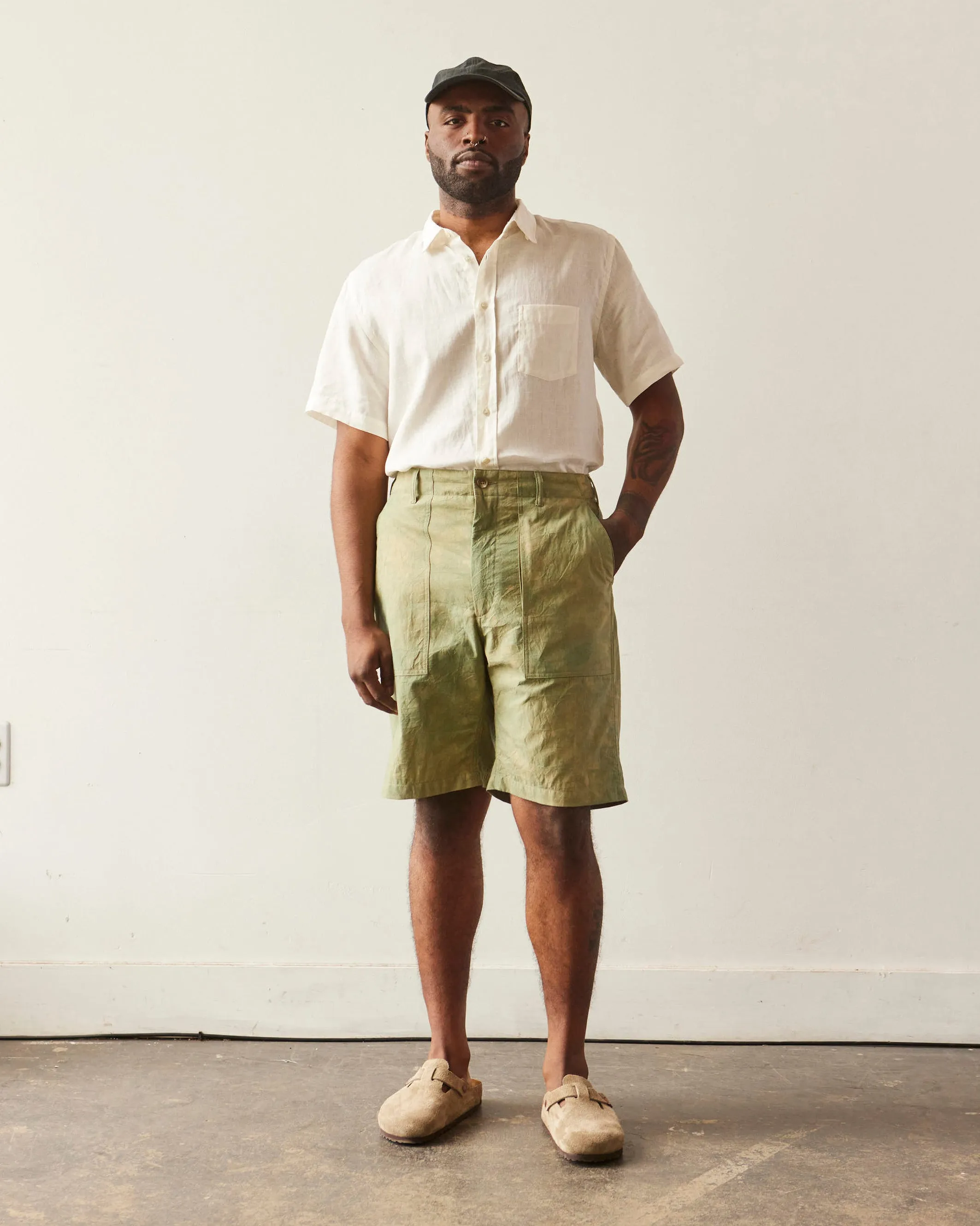 Engineered Garments Fatigue Short, Olive