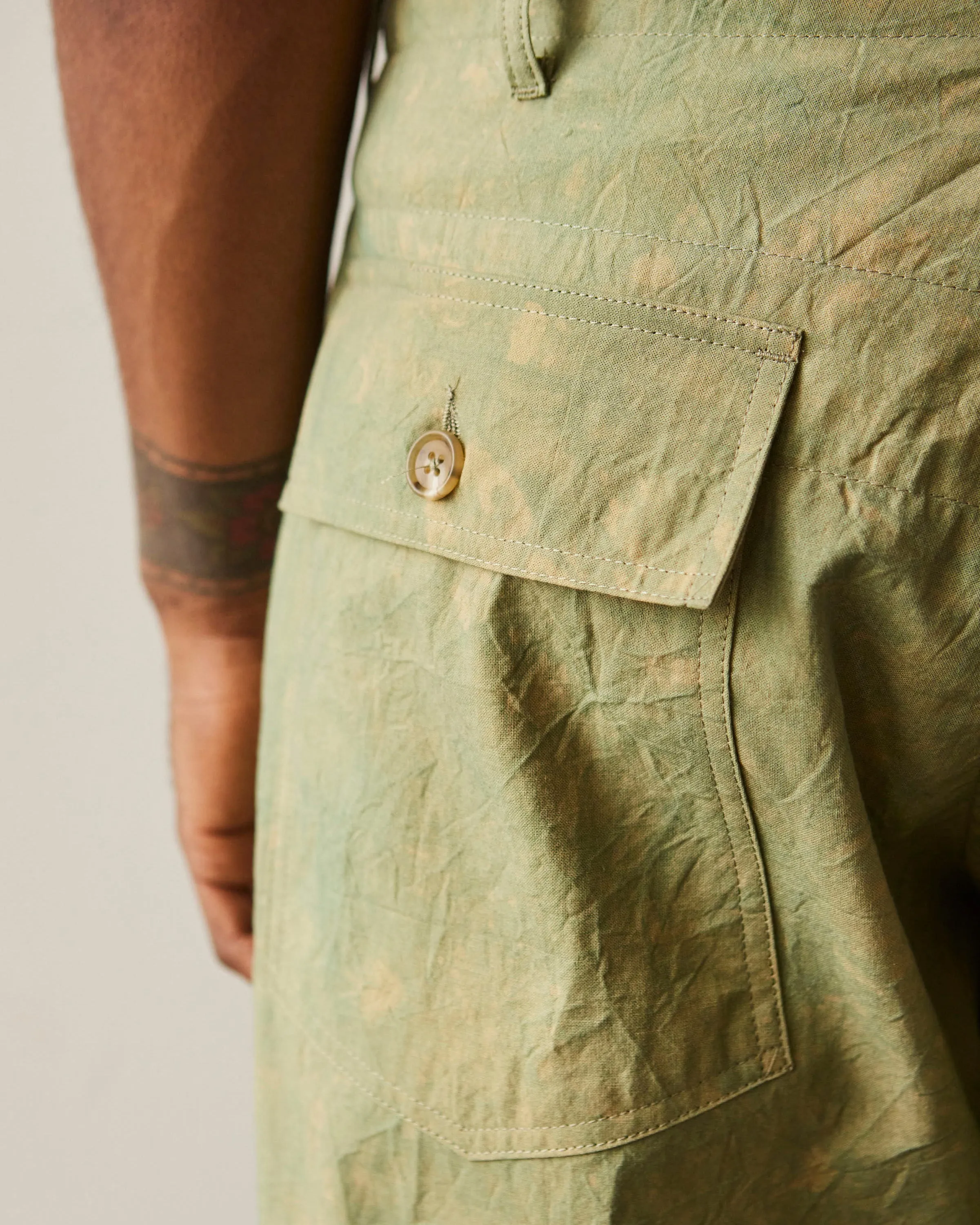 Engineered Garments Fatigue Short, Olive
