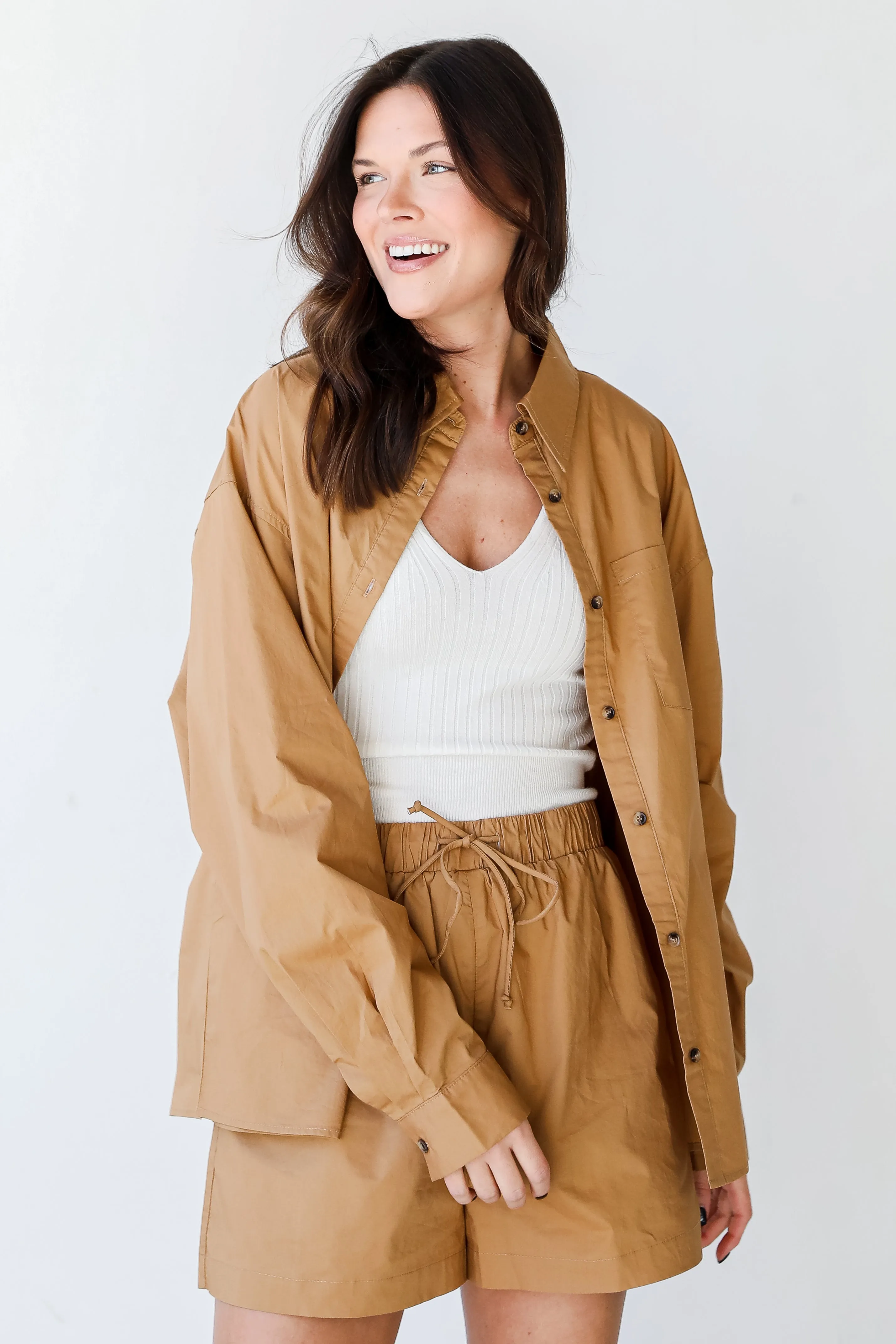 FINAL SALE - Taking Charge Button-Up Blouse