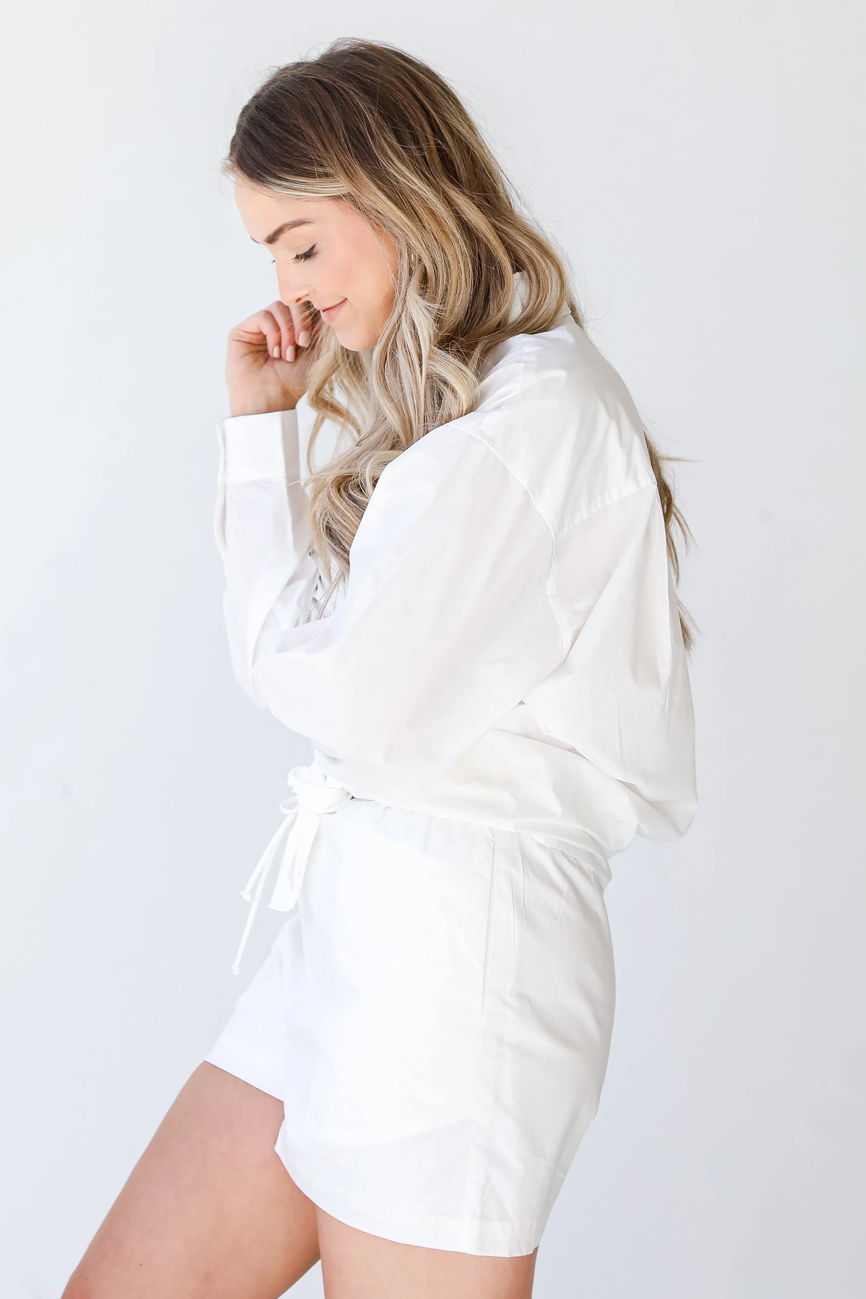 FINAL SALE - Taking Charge Button-Up Blouse