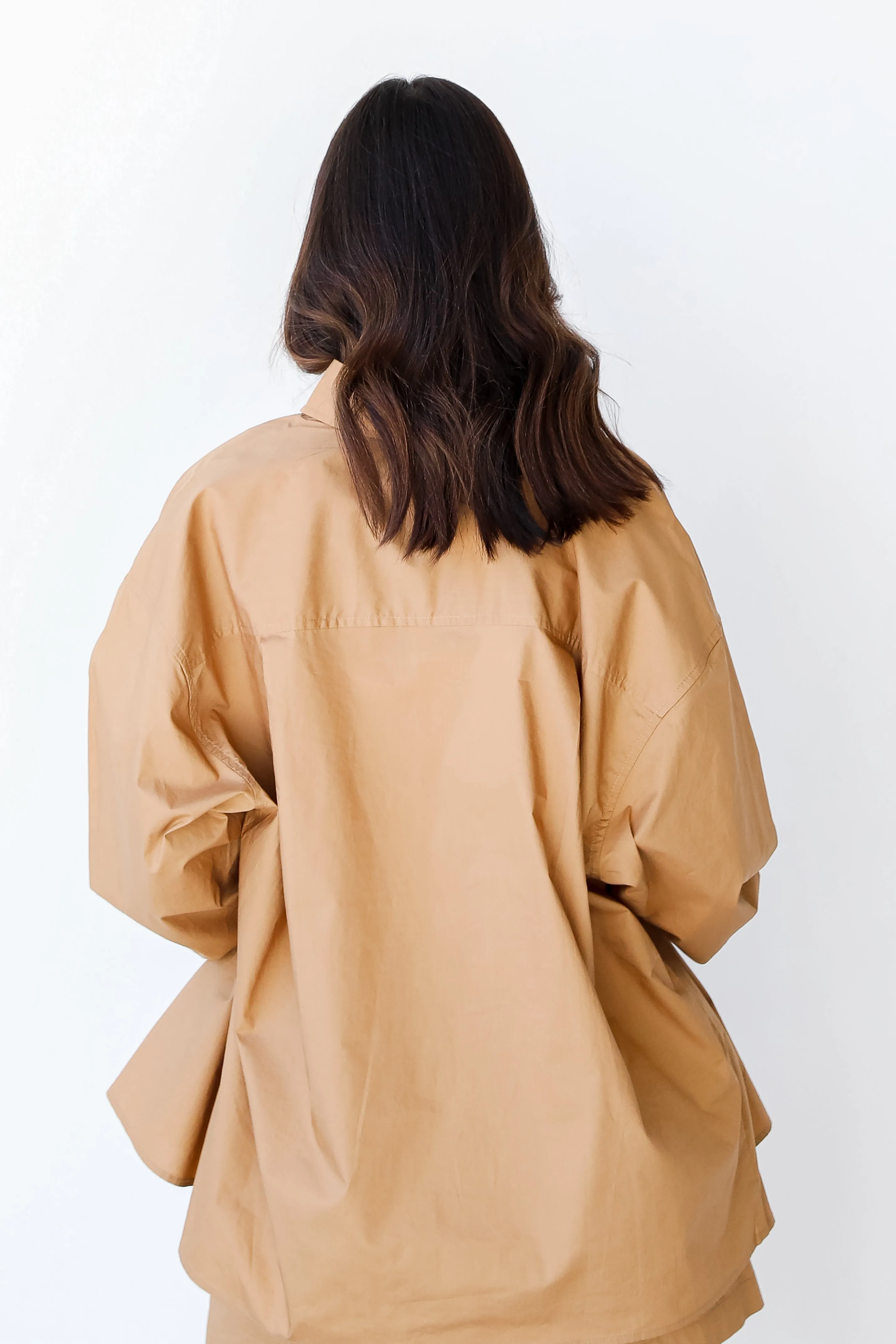 FINAL SALE - Taking Charge Button-Up Blouse