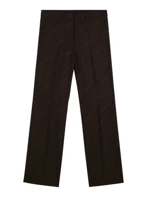 Gomor Brown Stripe Pants / Delicioso