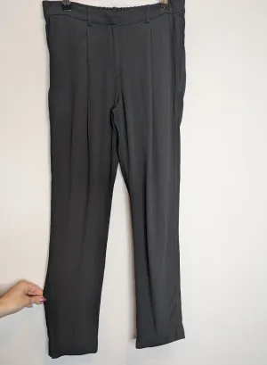 Isabel Marant Mid Rise Tailored Grey Charcoal Pants