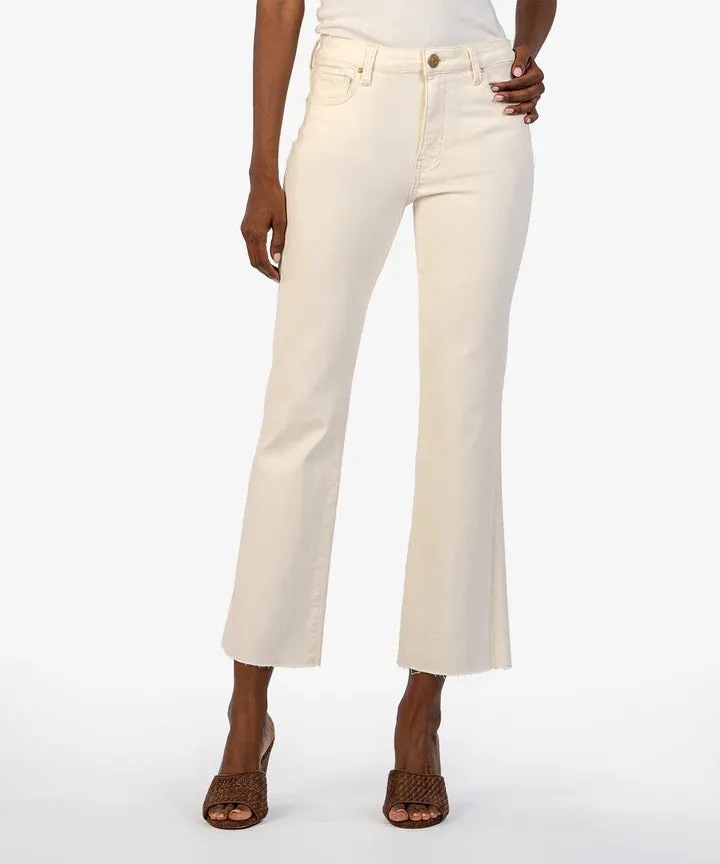 Kelsey Raw Hem Ankle Flare