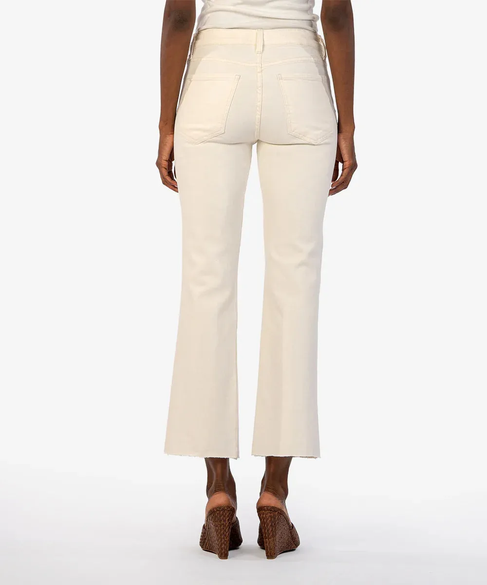 Kelsey Raw Hem Ankle Flare