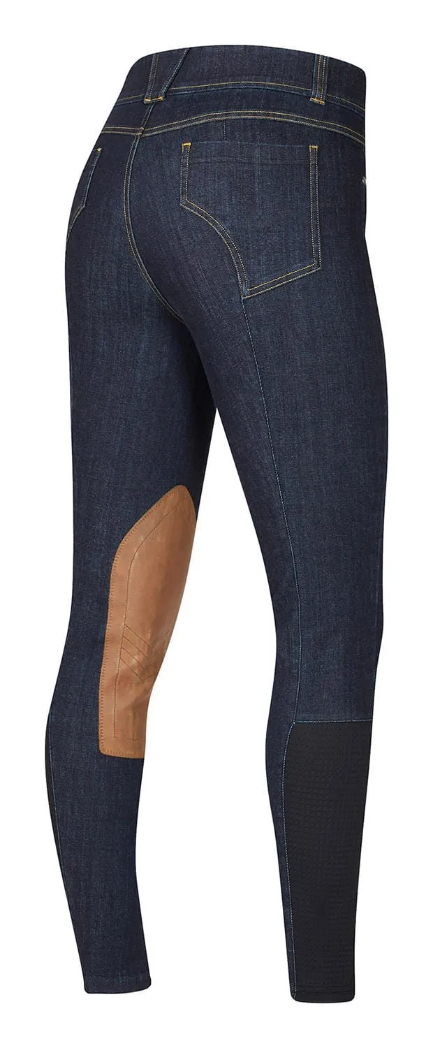 Kerrits Stretch Denim Knee Patch Breech