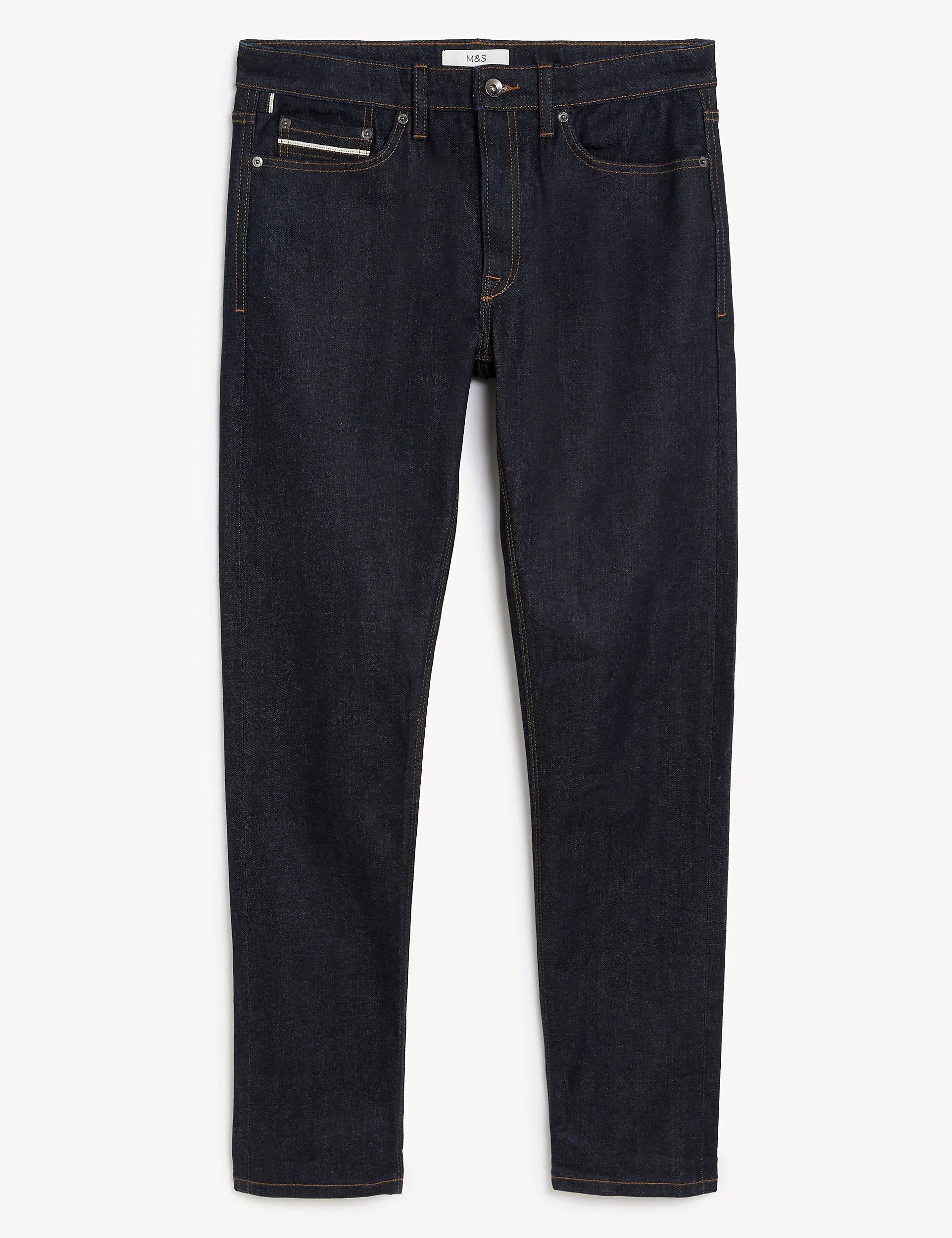 Marks & Spencer Slim Fit Japanese Selved Stretch Jeans