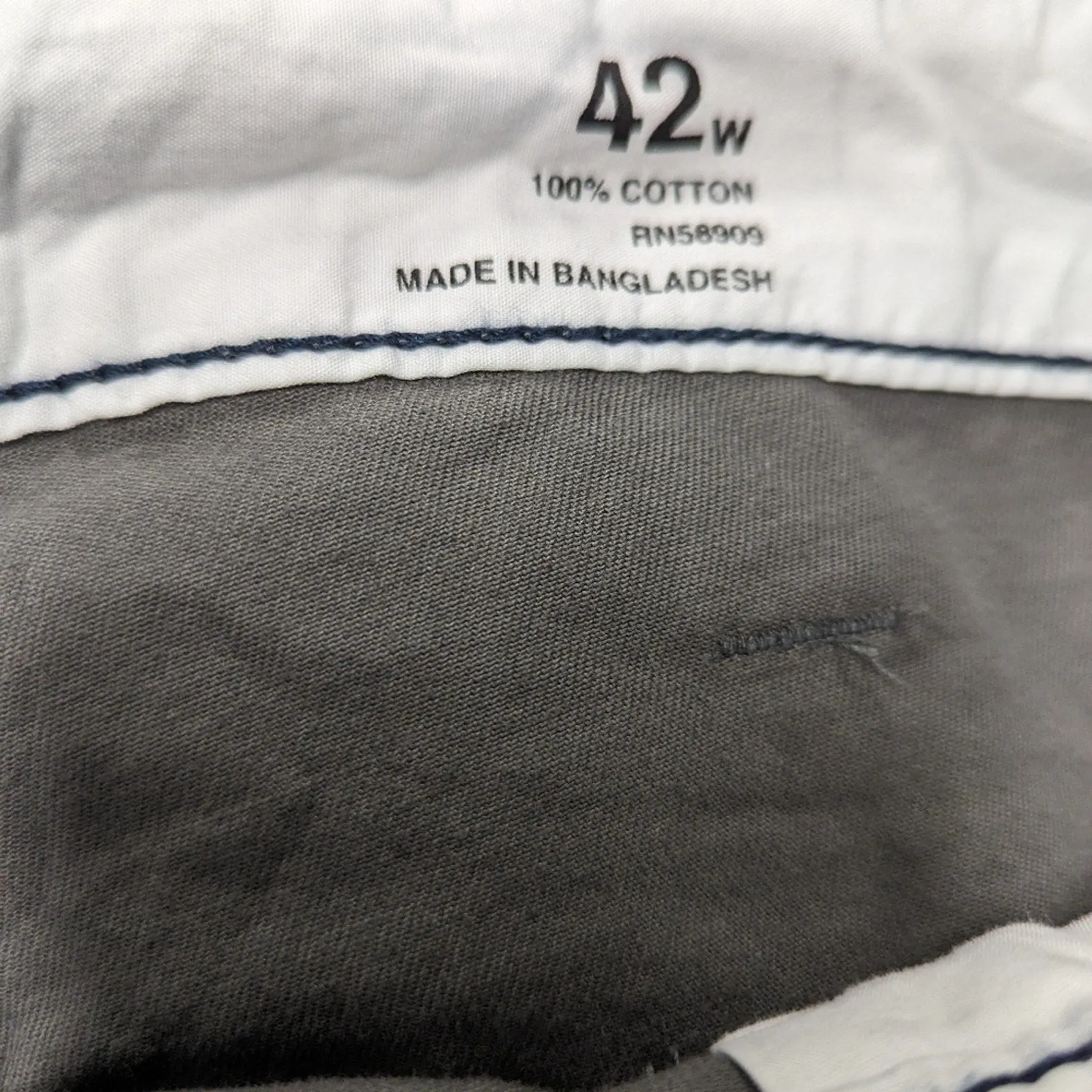 NWT Roundtree & Yorke Washed Utility Cargo Shorts 42x 15