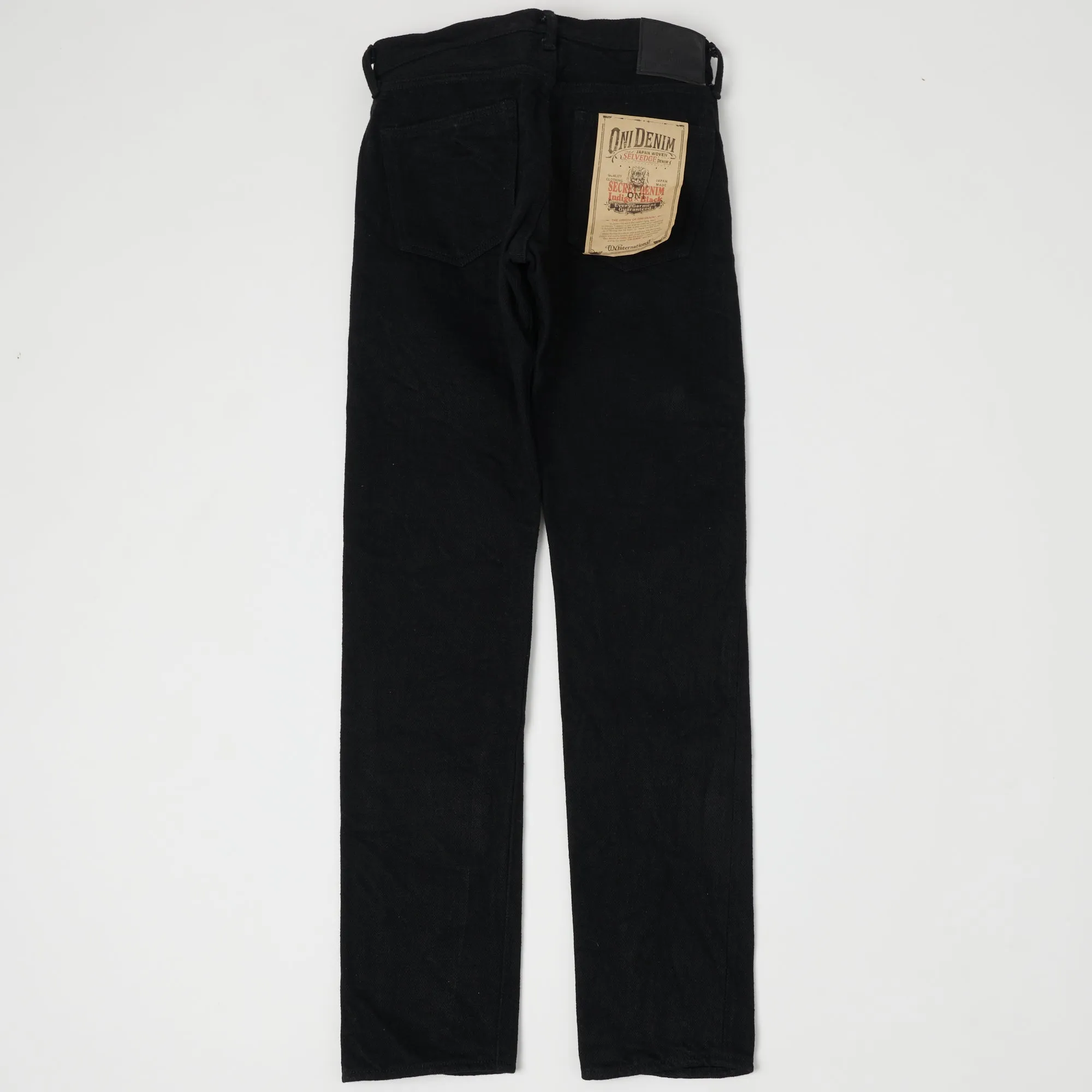 ONI 544ZR-IDBK 20oz 'Secret Denim' Slim Straight Jean - One Wash