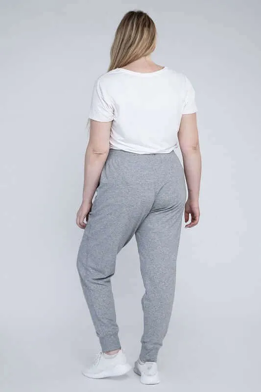 Plus Size Comfy Fit Jogger Pants