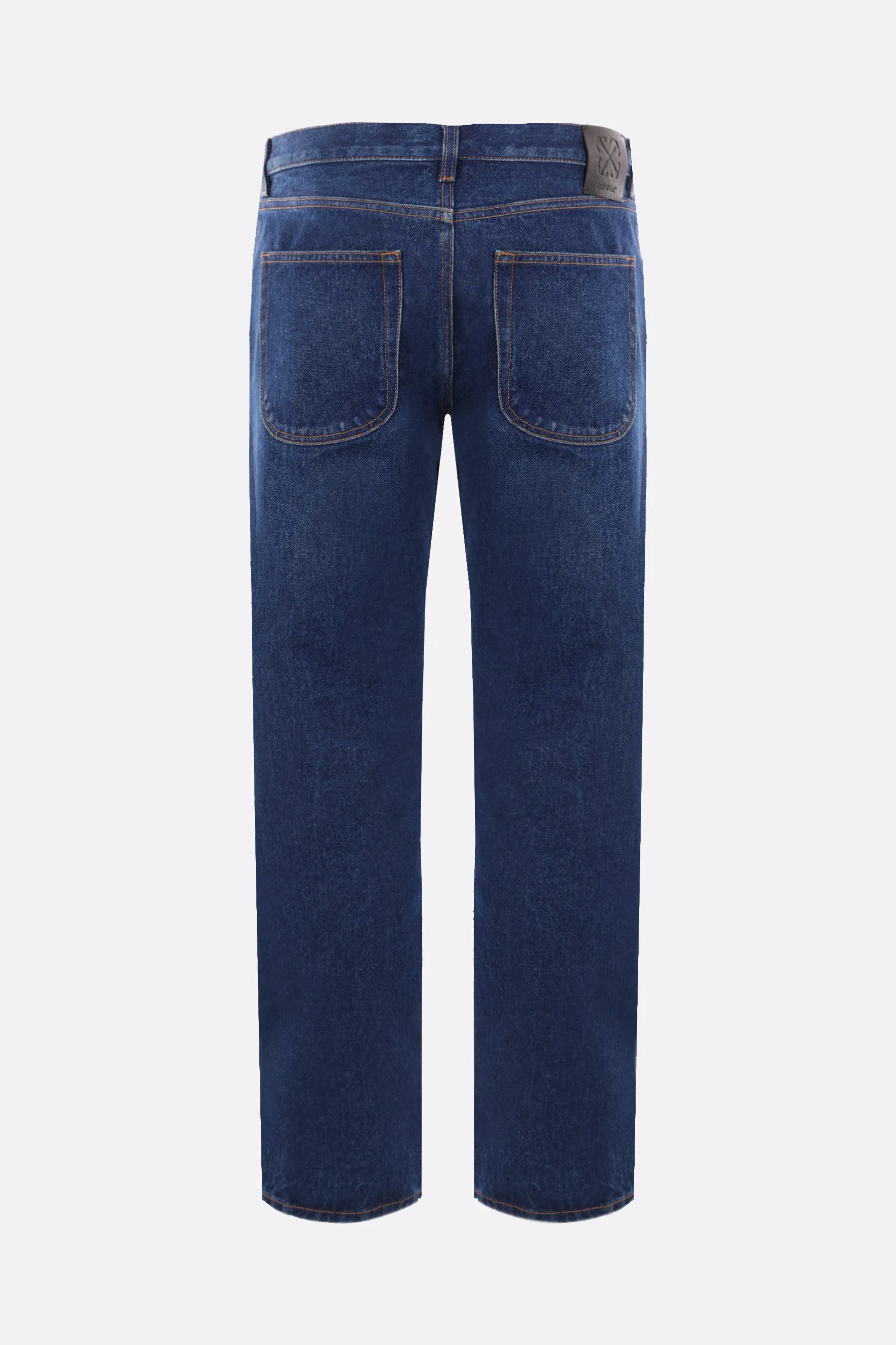 Script Tapered Jeans