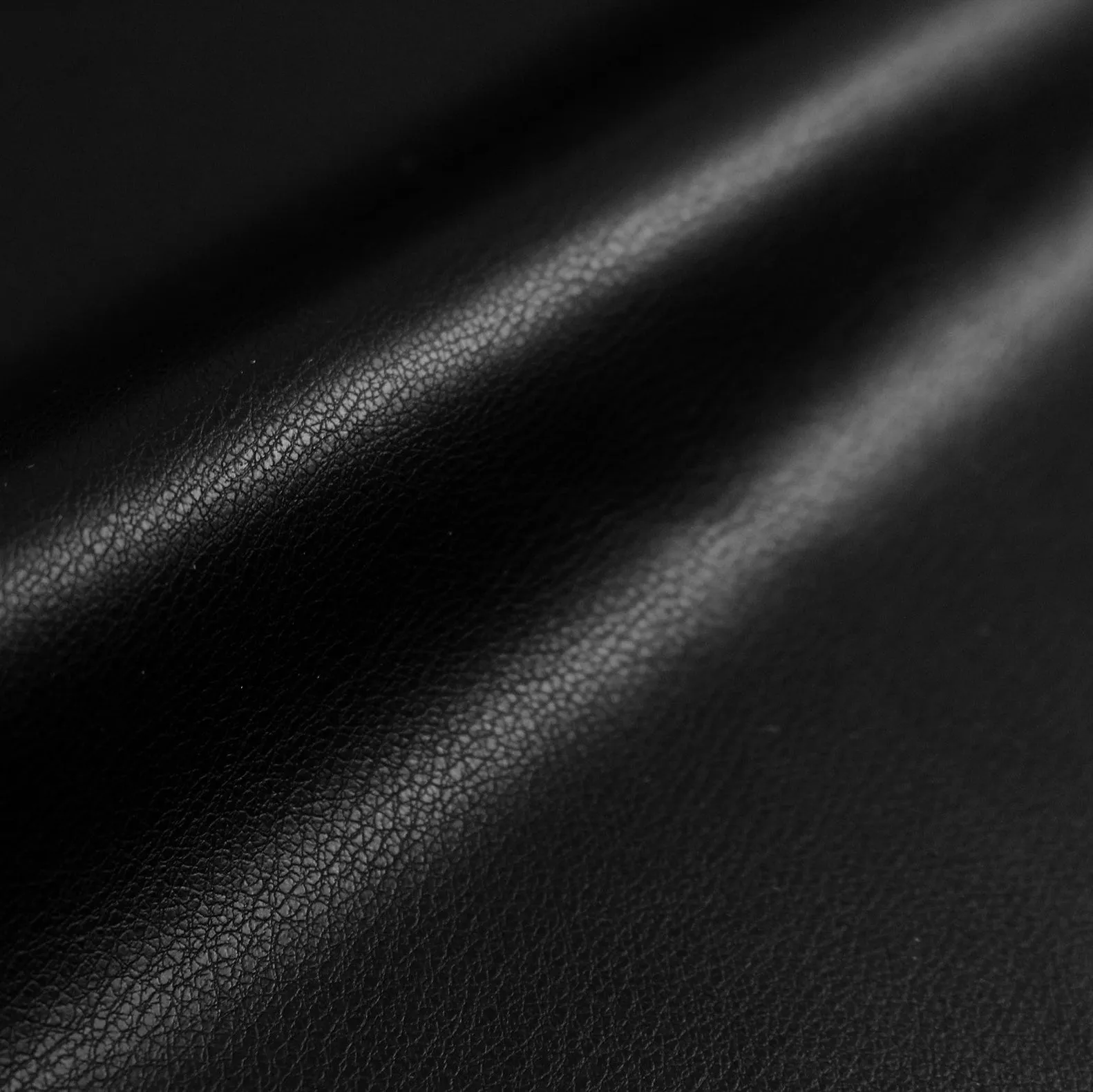 suede-backed supple faux leather - black