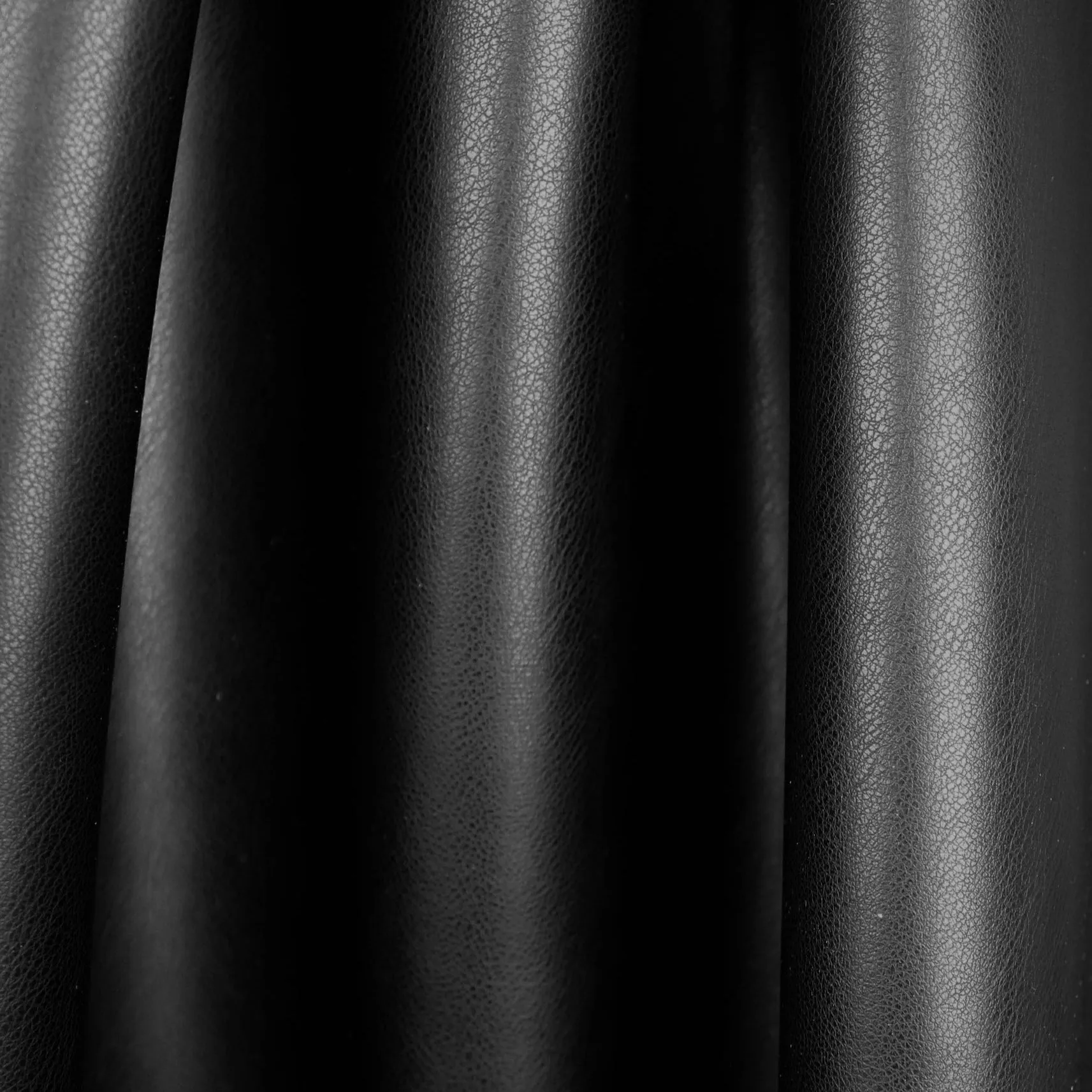 suede-backed supple faux leather - black