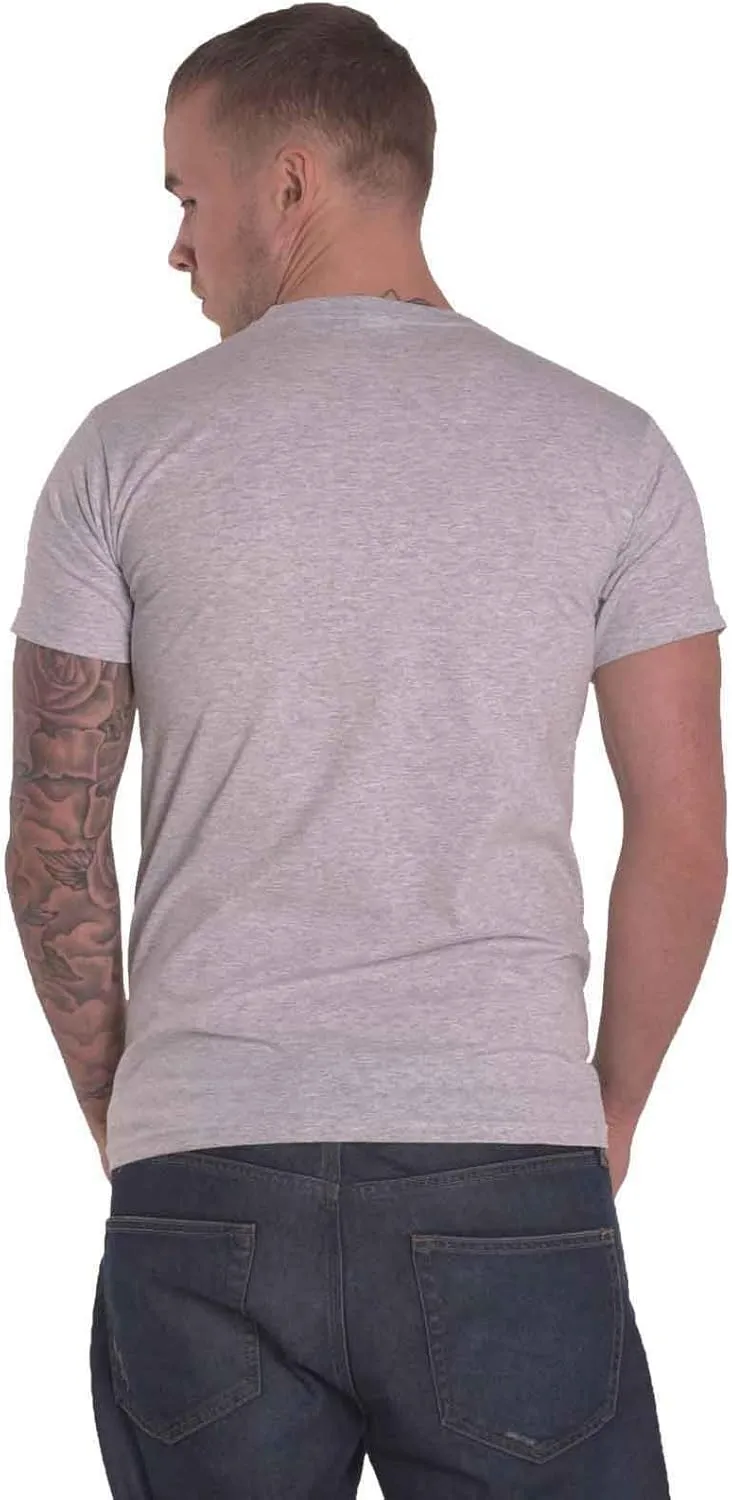 T Shirt Freebird 73 Wings Band Logo Official Mens Grey