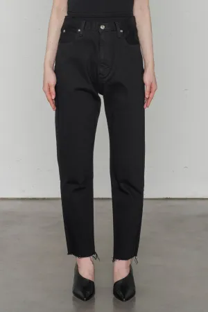 TWILL TAPERED JEANS