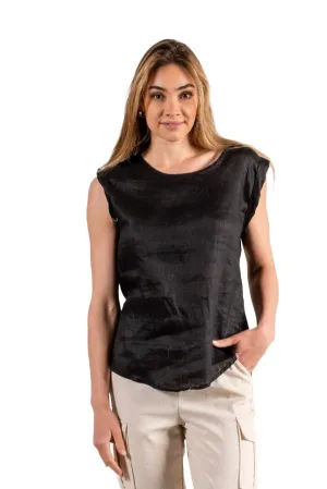 Valeria Label Amelia Top Black