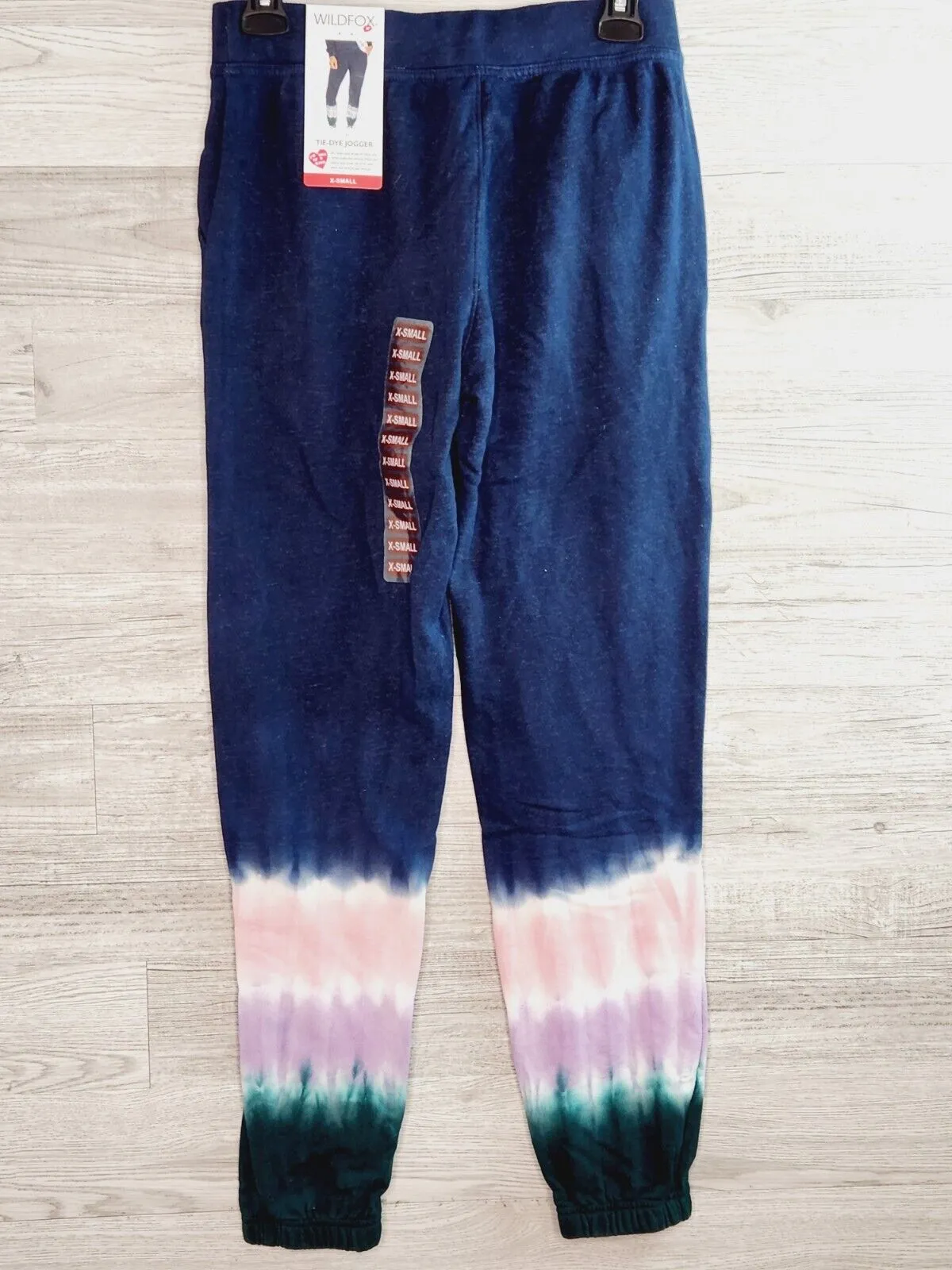 Wildfox Hadley Women's Multicolor Tie-Dye Relaxed Fit French Terry Joggers