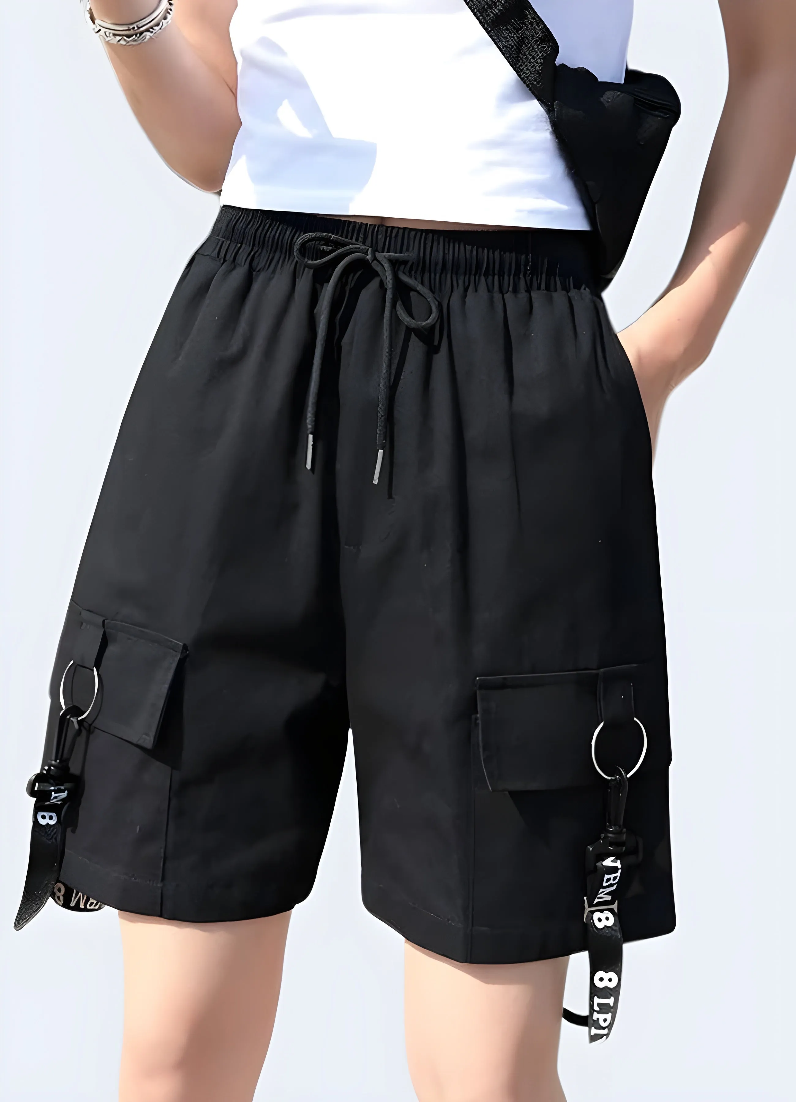 Women's Techwear Cargo Shorts