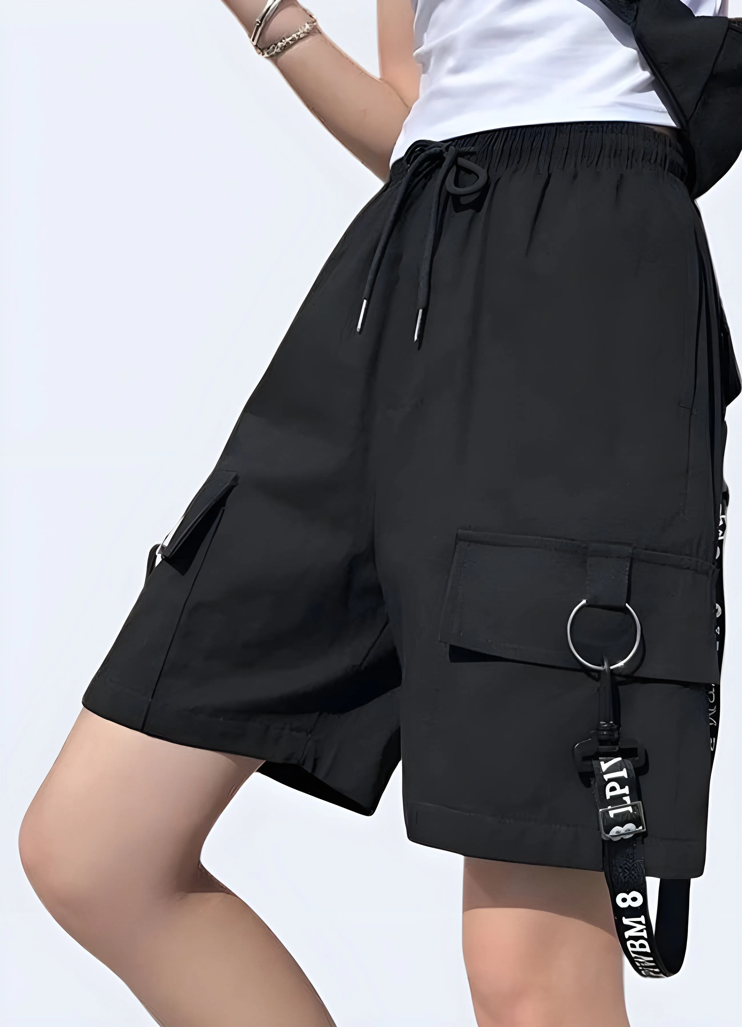 Women's Techwear Cargo Shorts